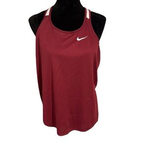 Nike Women's Maroon Tank Top